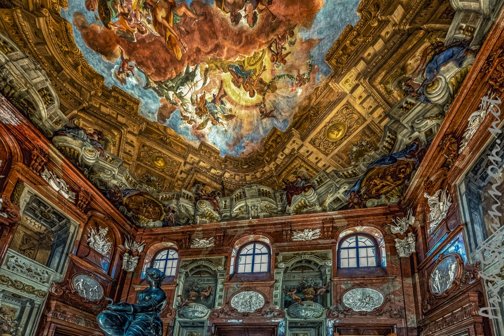 0241- vienna - lower belvedere - baroque museum for medieval art
